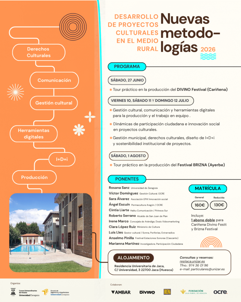 cartel 2026 - Nuevas Metodologías_Formación Jaca_OCRE